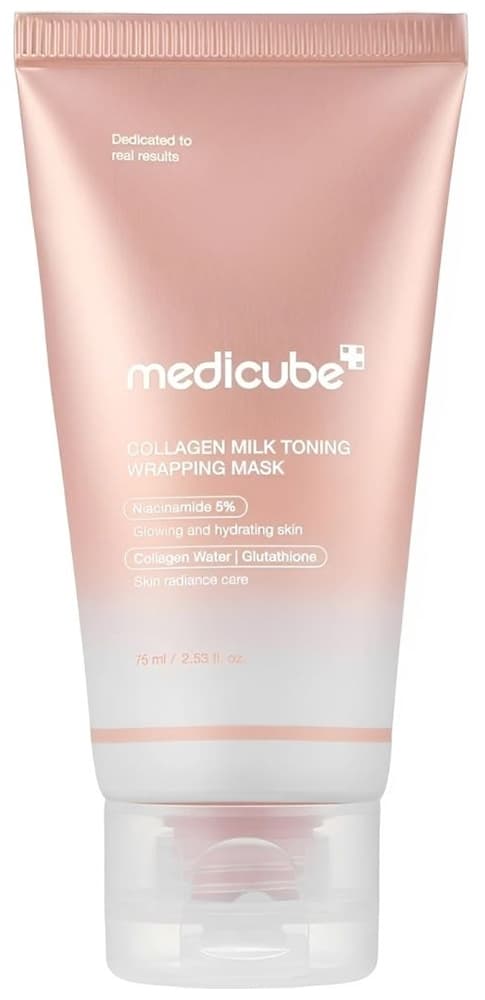 Máscara facial Medicube Collagen Milk Toning Wrapping – 75mL – Coreanos