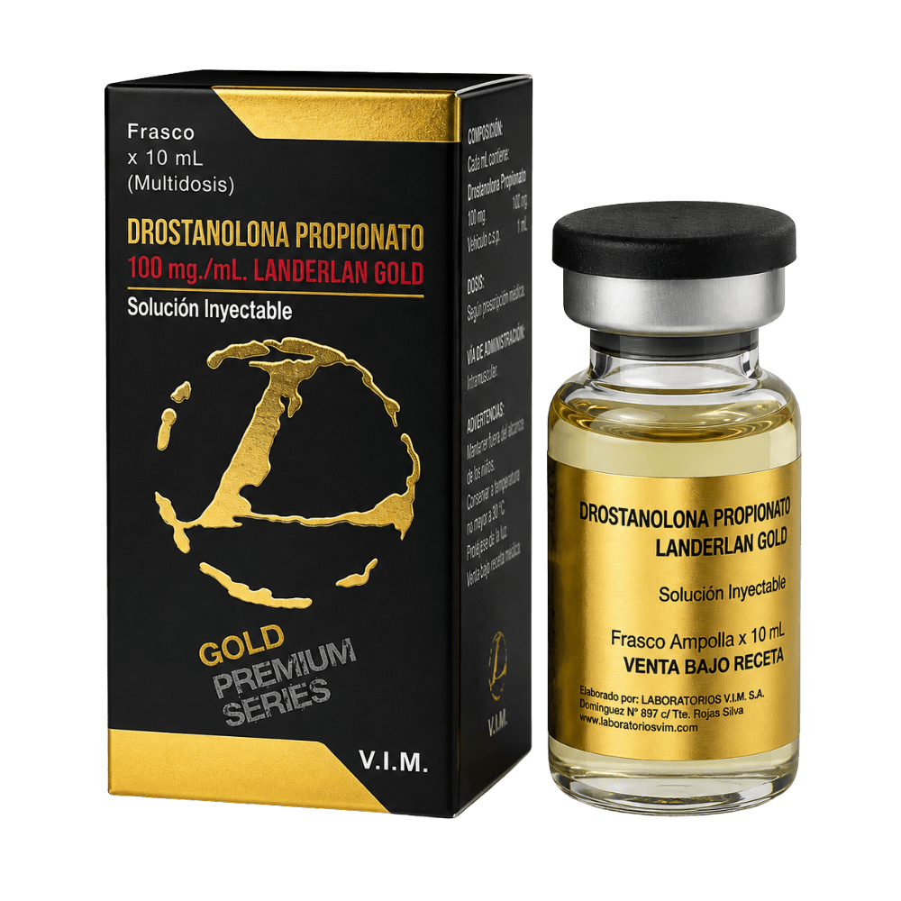 MasteronDrostanolona Propionato Pro Gold Premium 100mg/ml – 10ml – Anabolizantes