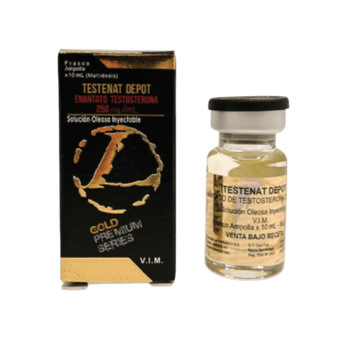 Testenat Depot (Enantato de Testosterona) 250mg/ml – 10ml – Anabolizantes