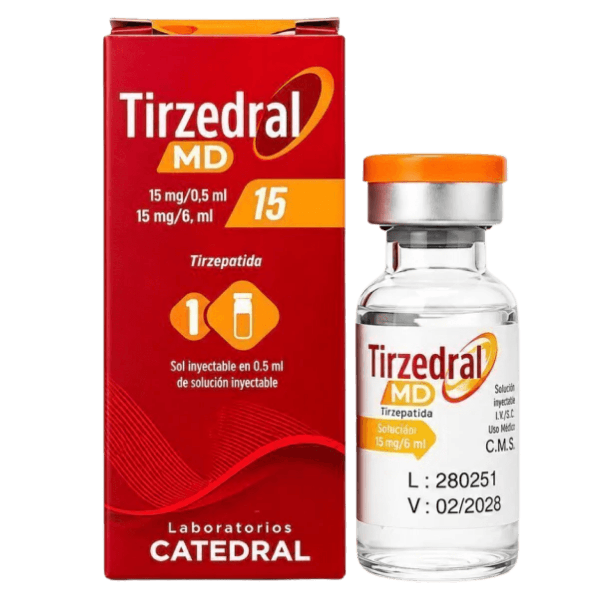 Tirzedral MD 15mg – Tirzepatida