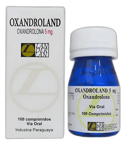 Oxandroland 5mg — Oxandrolona 100 Comprimidos