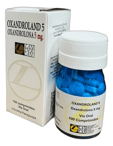 Oxandroland 5mg — Oxandrolona 100 Comprimidos