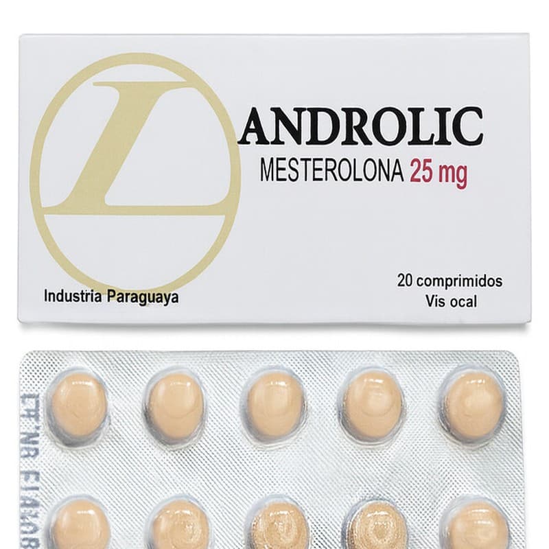 Androlic Landerlan 25mg – 20 Comprimidos