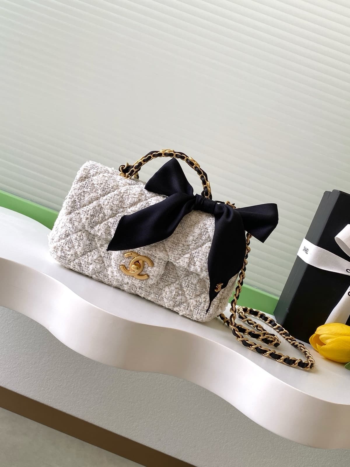 Chanel Mini Flap Bag with Top Handle