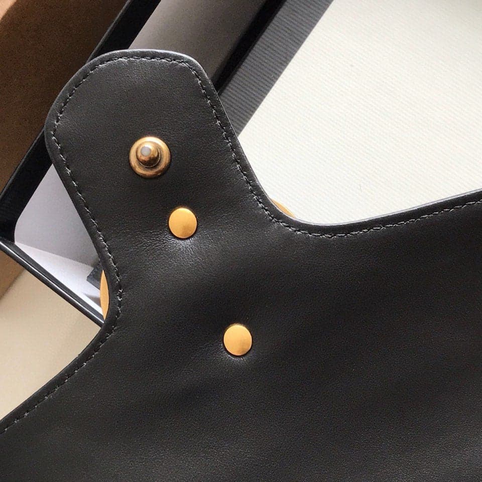 Gucci GG Marmont Small Matelassê Bag Black