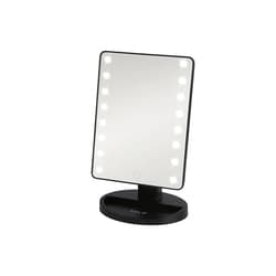 Cala led light vanity mirror black