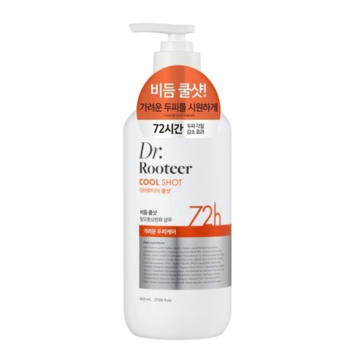 Shampoo dr. rooteer anti dandruff & hair cool for itchy scalp 800ml