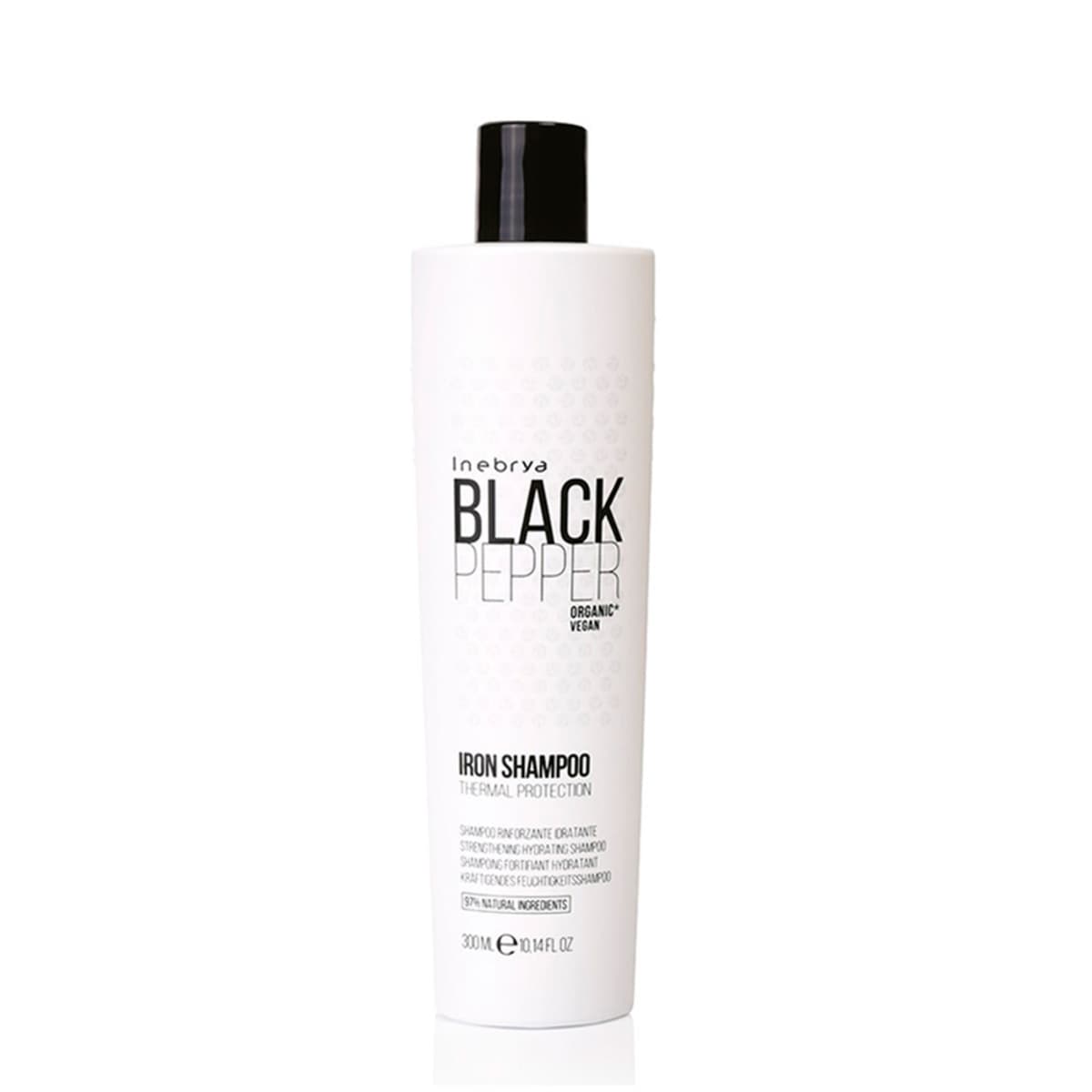 Inebrya black pepper iron shampoo 300ml