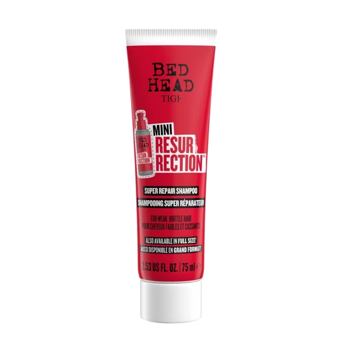 Shampoo tigi bed head mini resurrection 75ml
