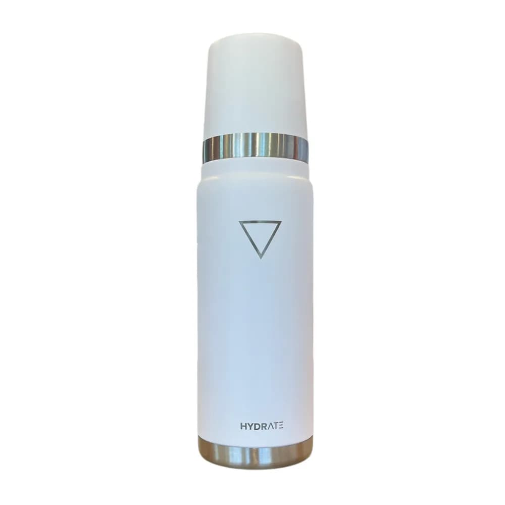 Garrafa para chimarrão hydrate 724102 915ml blanco