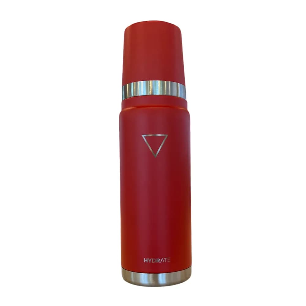 Garrafa para chimarrão hydrate 724409 915ml rojo