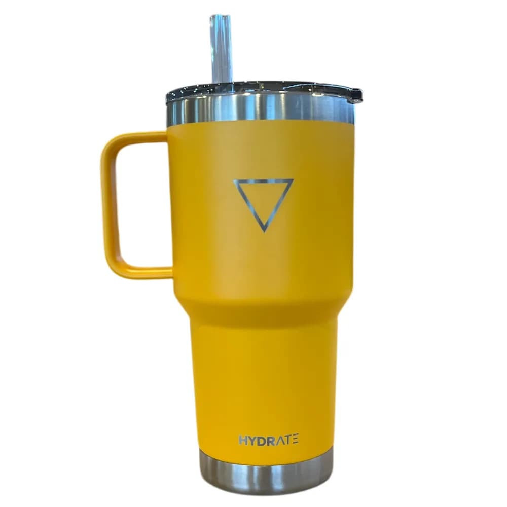 Copo hydrate 725307 c/pajita 887ml amarillo sol