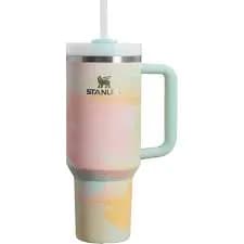 Copo térmico stanley tumbler quencher h2.0 c/pajita 1.8l warm serene