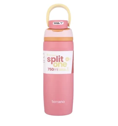 Garrafa split terrano 750ml coral
