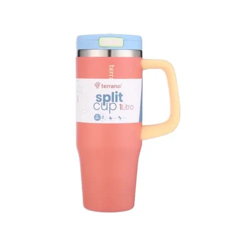 Garrafa split cup terrano 1.2l rojo