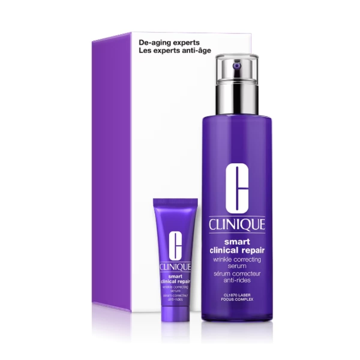 Clinique de-aging experts