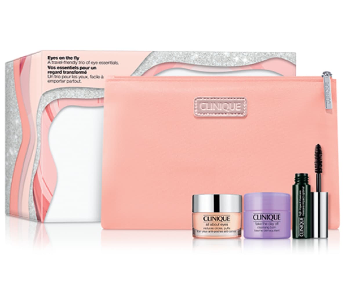 Clinique eyes on the fly