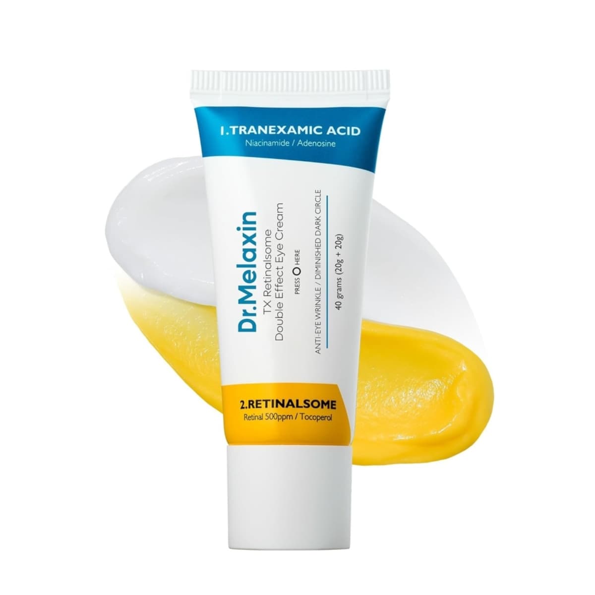 Creme para olhos dr melaxin tx retinalsome double effect 40g