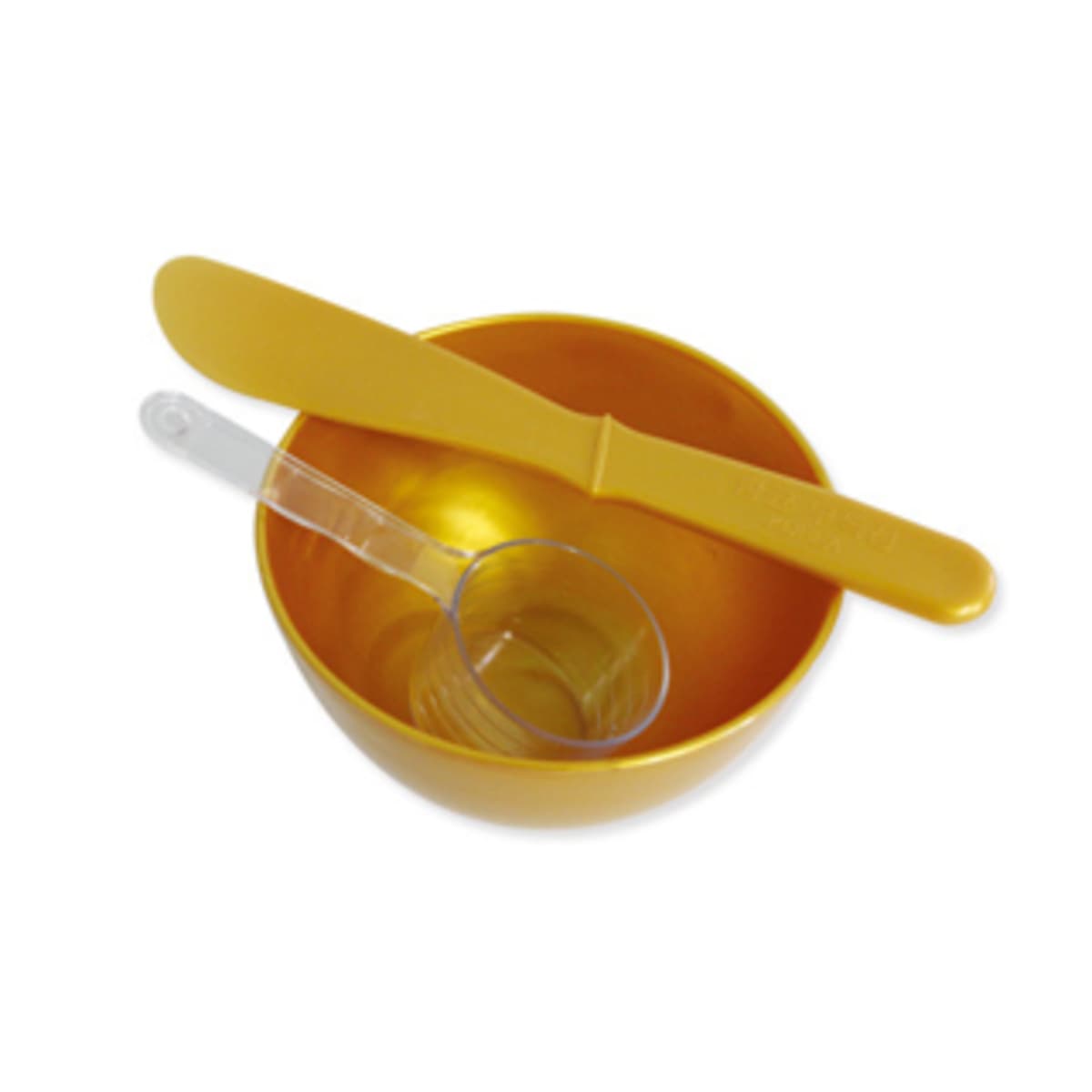 Elmolu gold bowl & spatula set