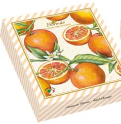 Florinda gift box with 2 orange soaps 200g