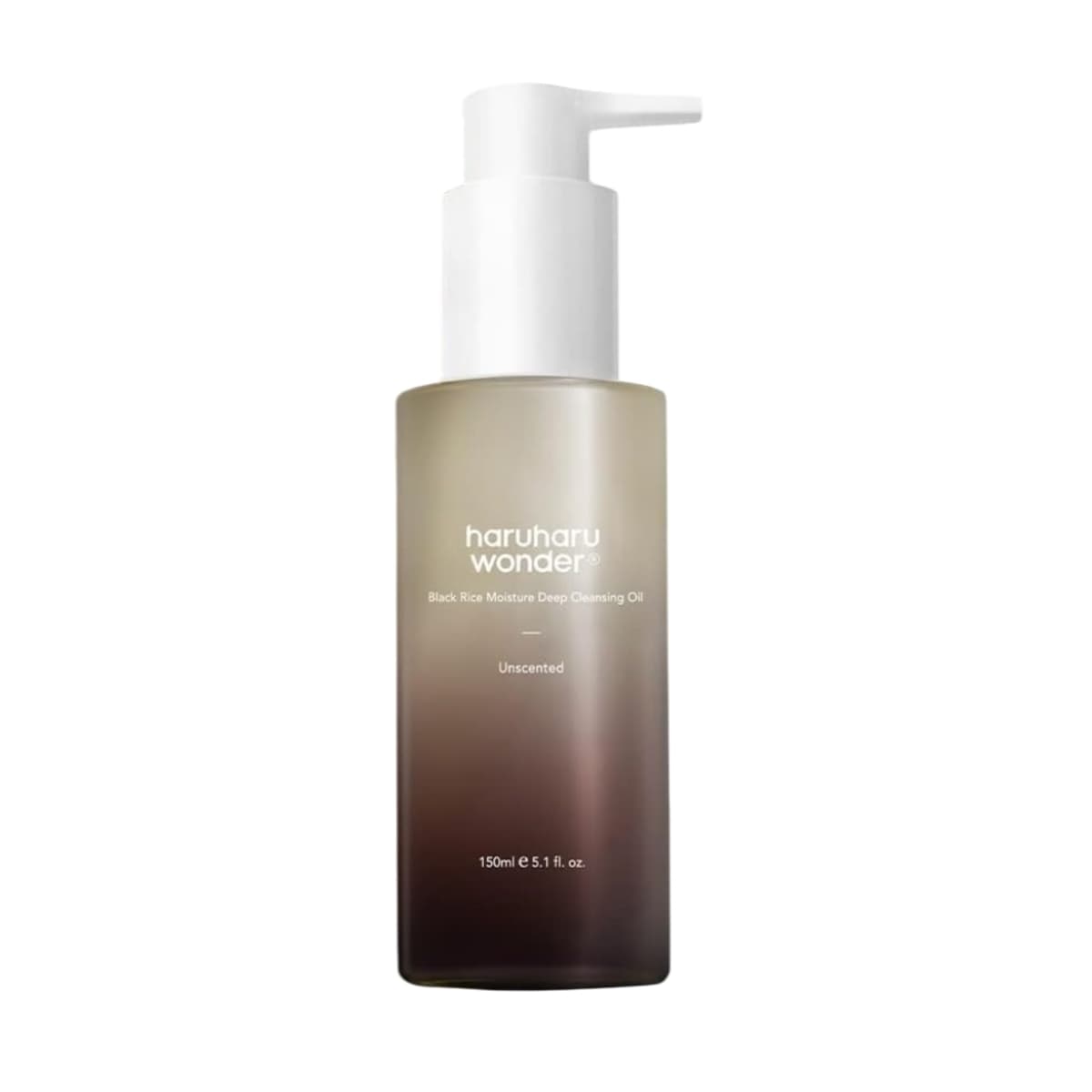 Óleo de limpeza haruharu wonder black rice moisture 150ml