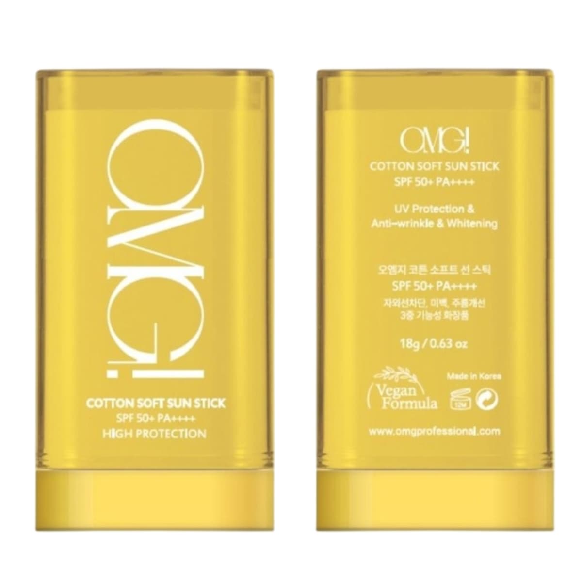 Protetor solar stick omg cotton soft spf 50+