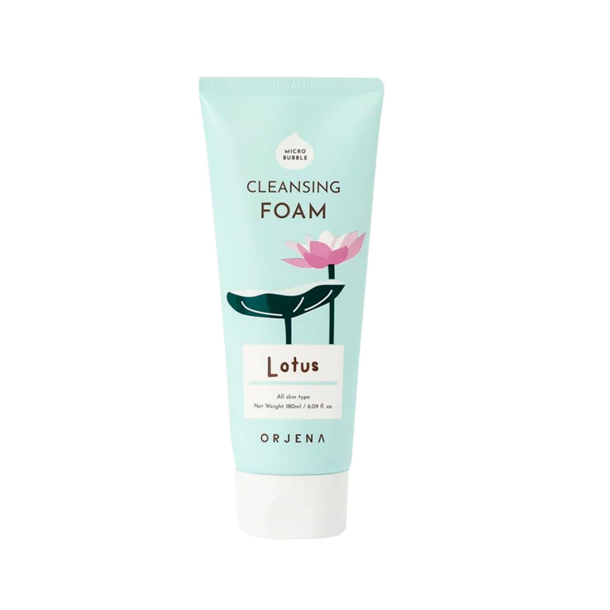 Espuma de limpeza orjena lotus 180ml
