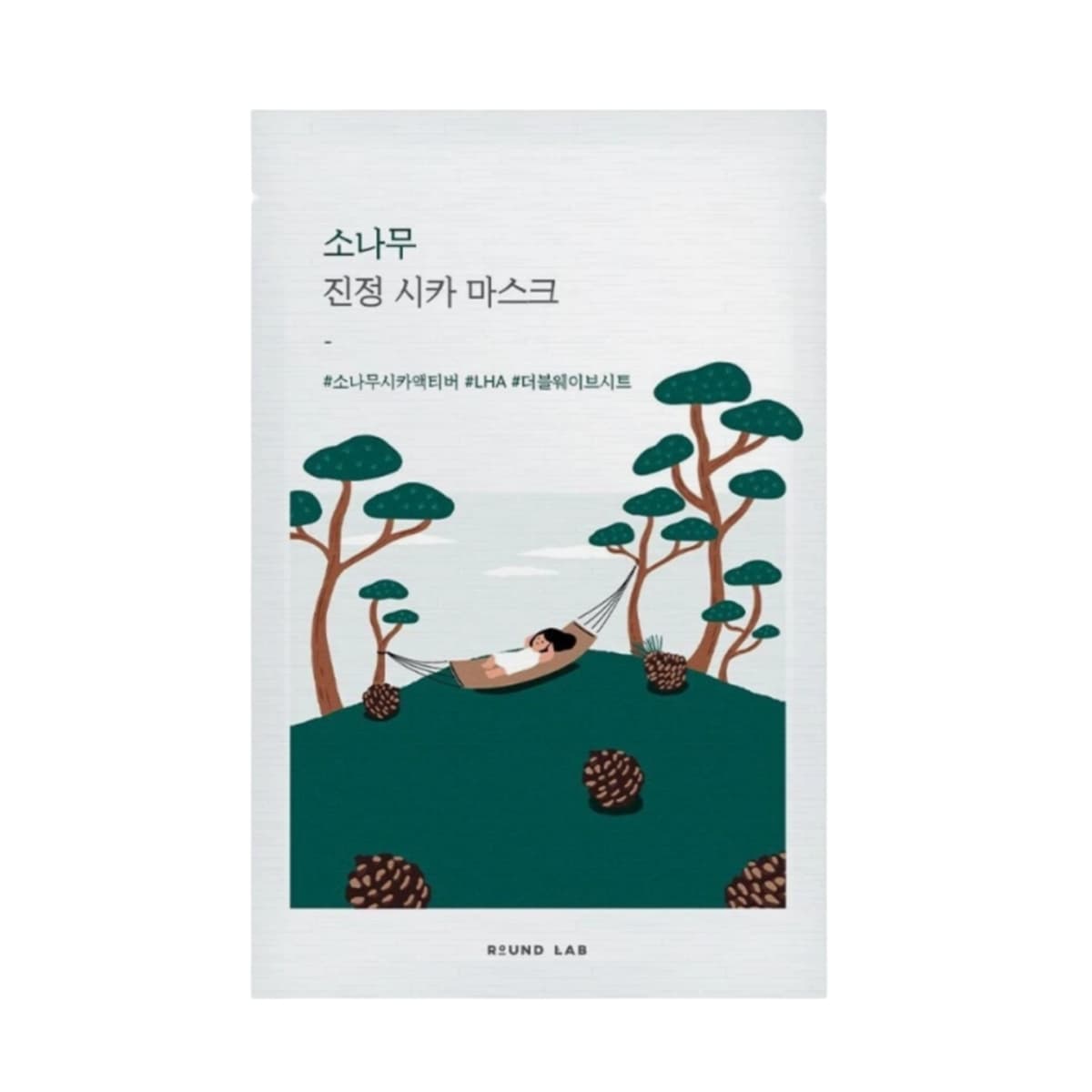 Máscara round lab pine calming cica
