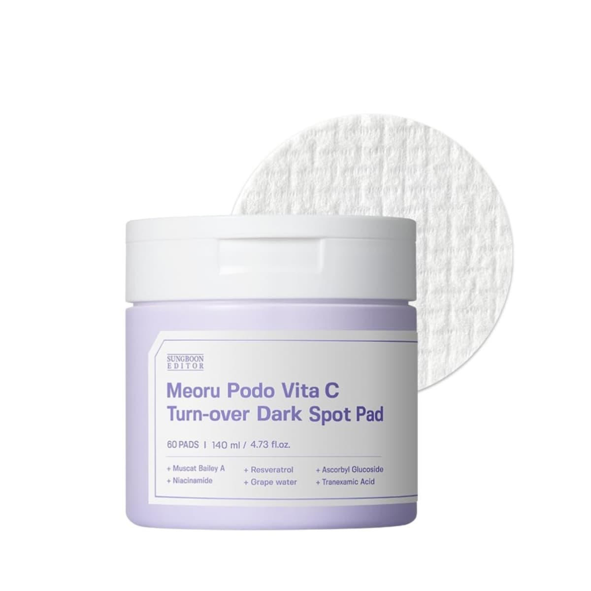 Sungboon editor meoru podo vita c turnover dark spot 60pad
