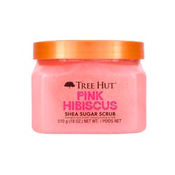 Esfoliante de açúcar tree hut pink hibiscus shea 510g