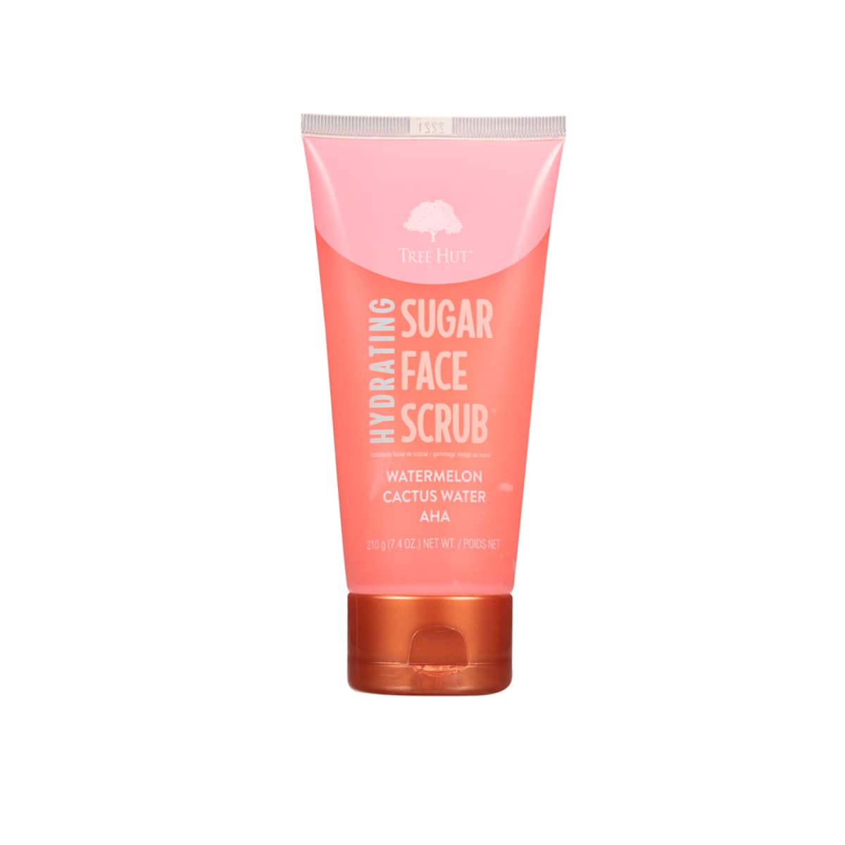 Esfoliante facial de açúcar tree hut watermelon & cactus