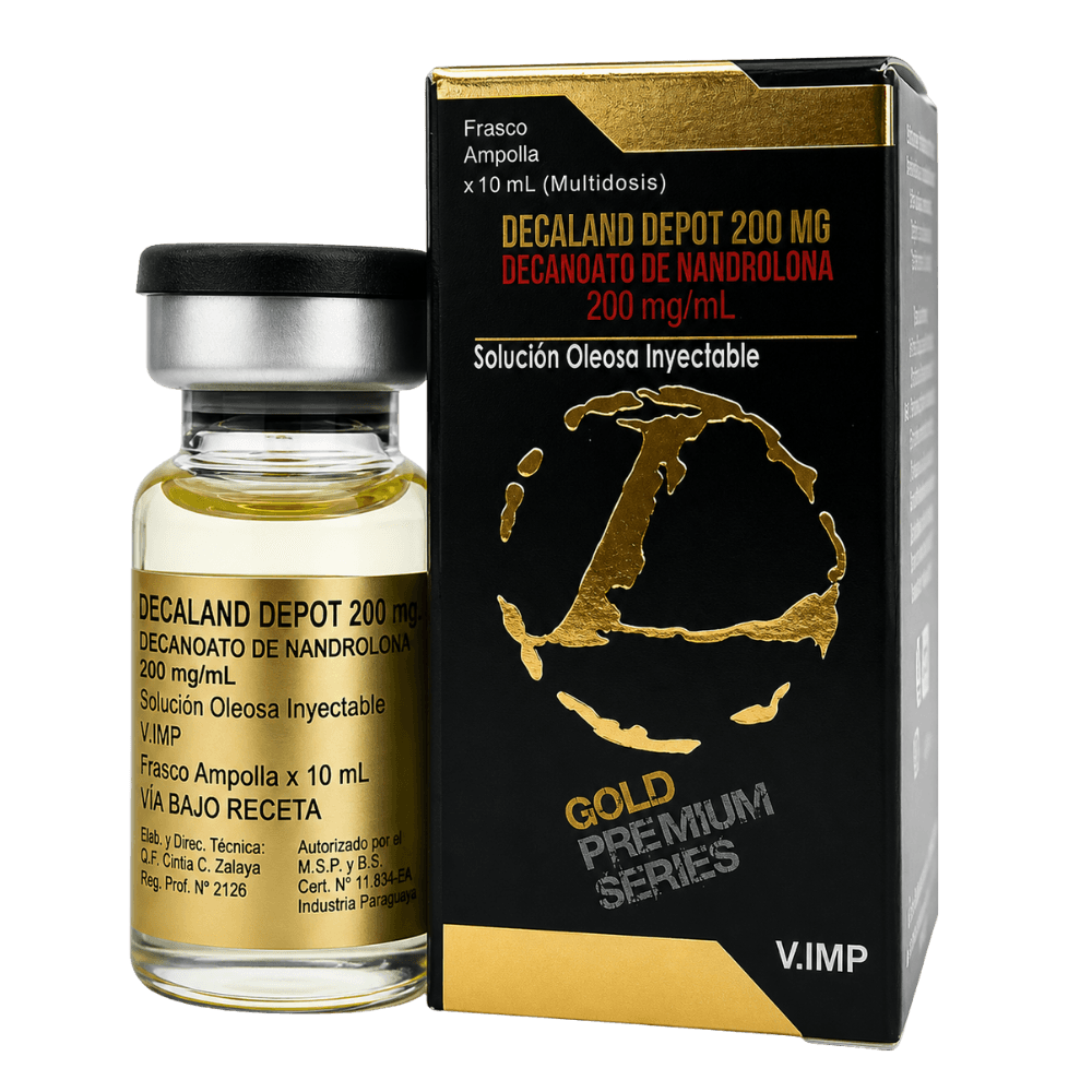 Decaland Depot Decanoato de Nandrolona 200mg 10ml – Gold Premium