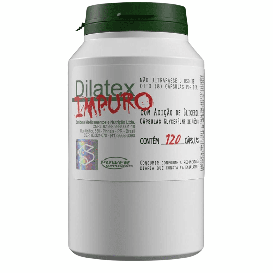 Dilatex Impuro Power Supplements 120 Cápsulas