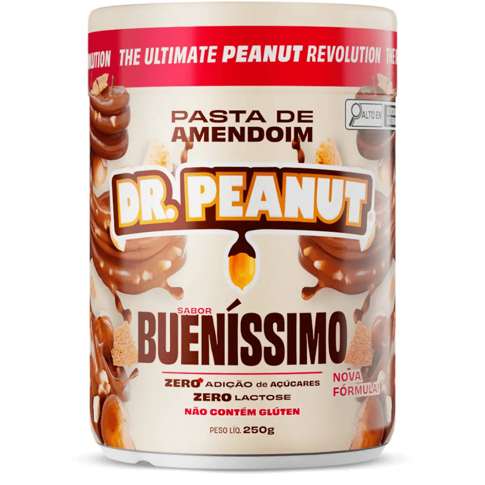 Dr. Peanut Pasta de Amendoim Sabor Bueníssimo 250g