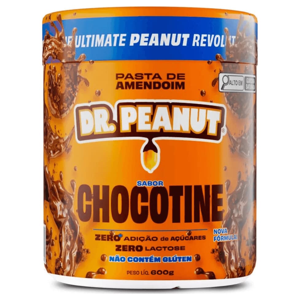 Dr Peanut Pasta de Amendoim Sabor Chocotine 600g