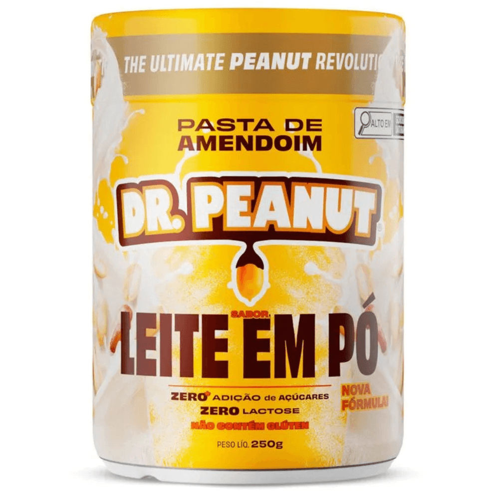 Dr. Peanut Pasta de Amendoim Sabor Leite em Pó 250g