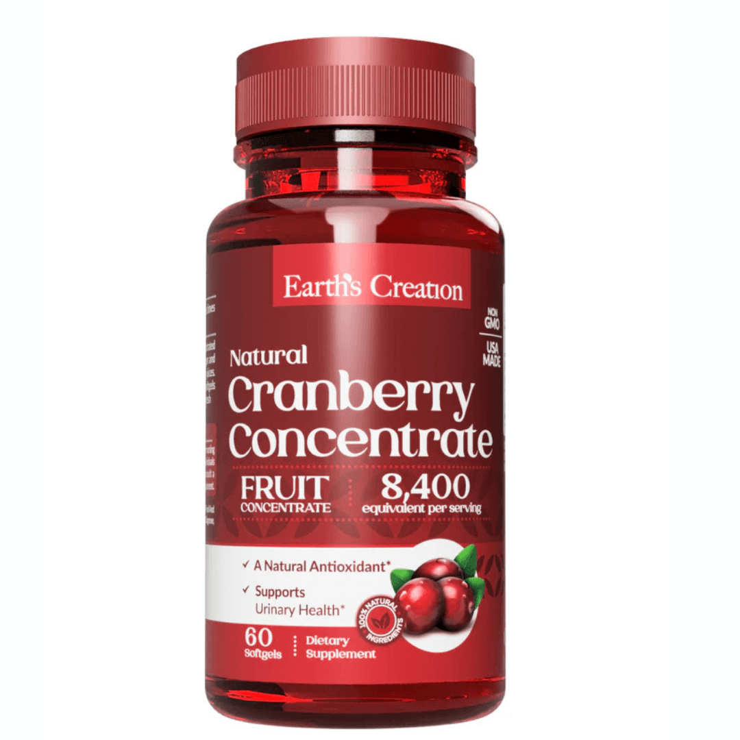 Earth’s Creation Cranberry Concentrate 60 Cápsulas
