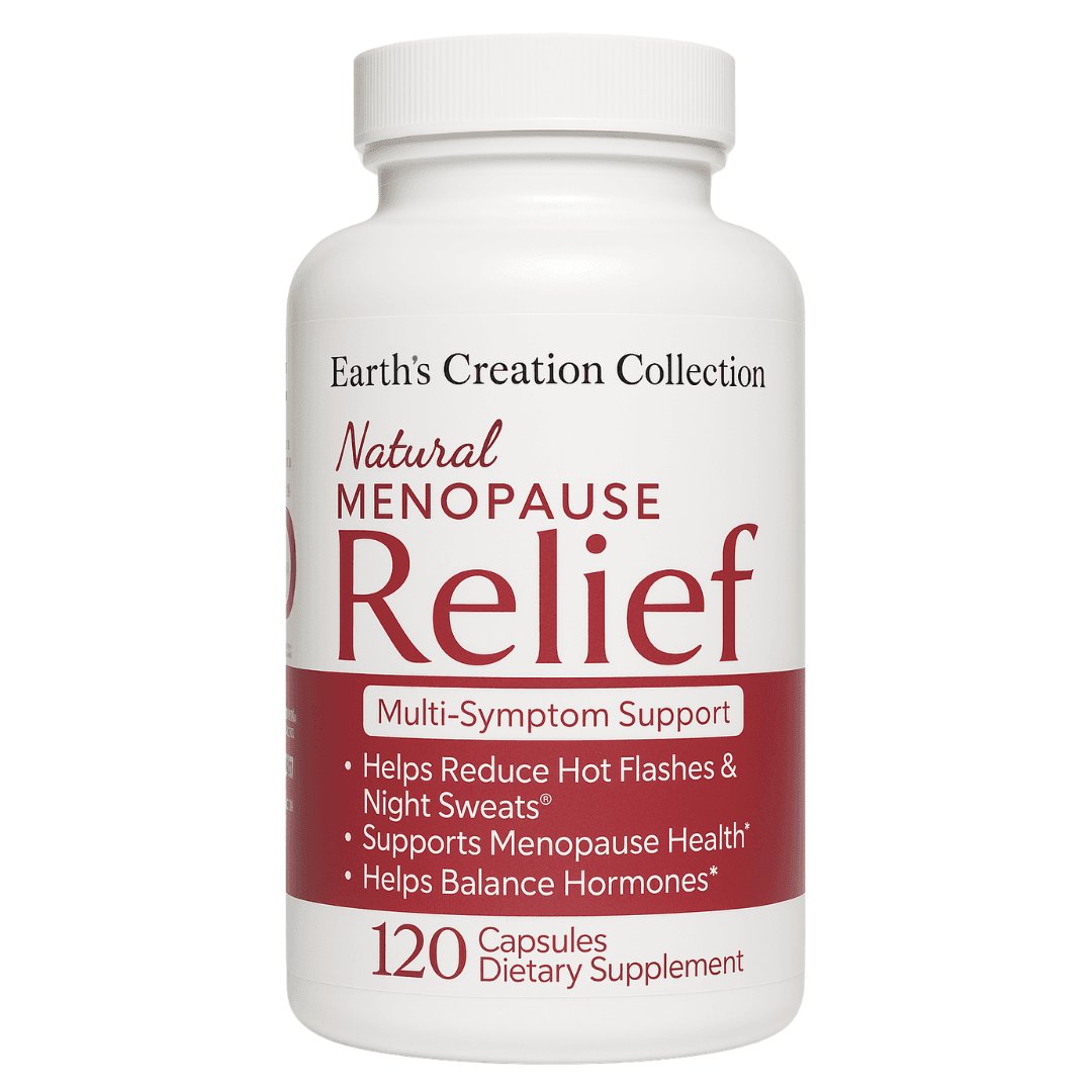 Earth’s Creation Natual Menopausa Relief 120 Cápsulas
