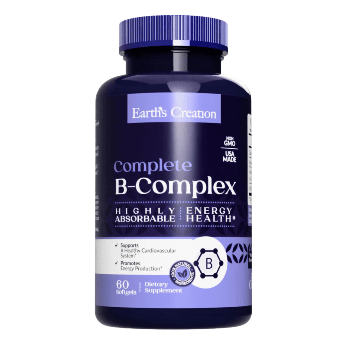 Earth’s Creation Vitamina B-Complex 60 Cápsulas