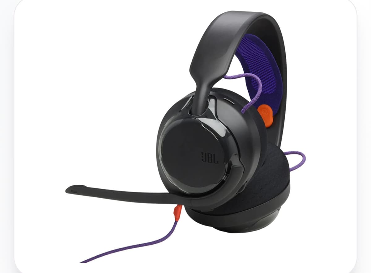 Fone JBL Quantum 250 com Fio Black