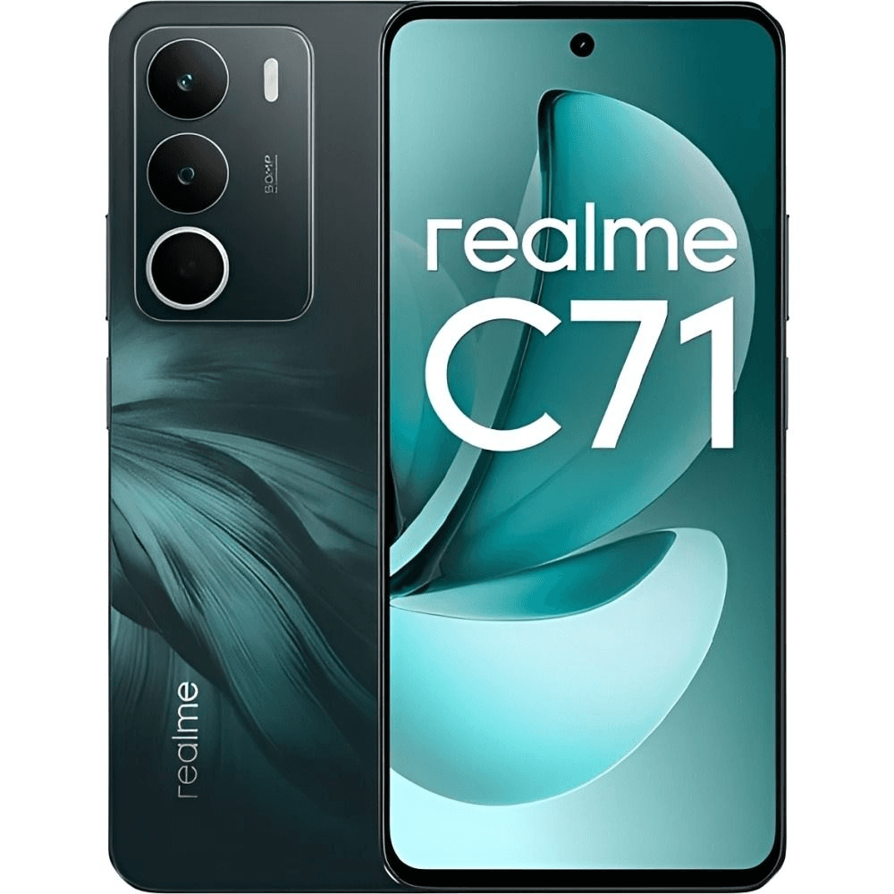 Celular realme c71 rmx5303 6.67" ds lte nfc 4/128gb 45w forest owl anatel