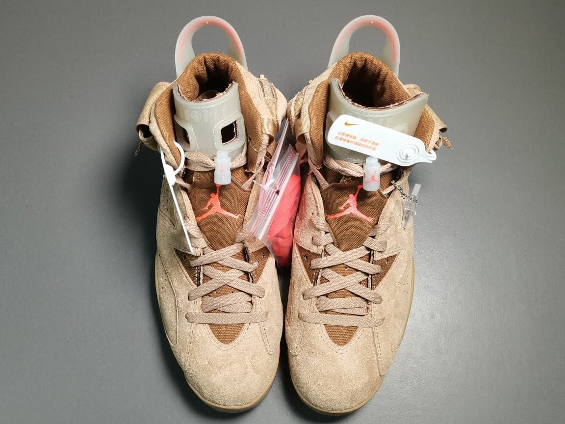 Air Jordan 6 x Travis Scott British Khaki