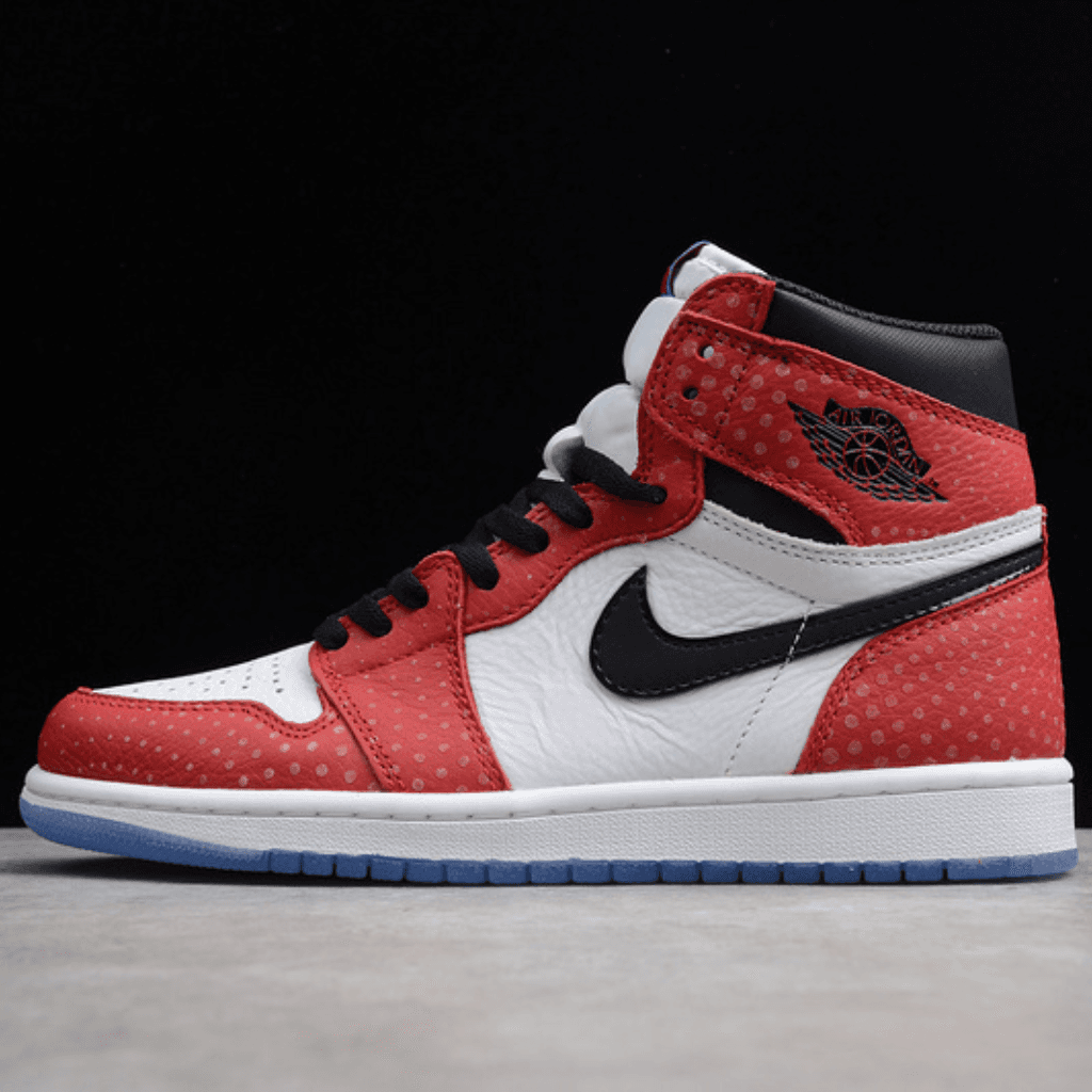 Jordan 1 Retro High Spider-Man Origin Story 555088-602