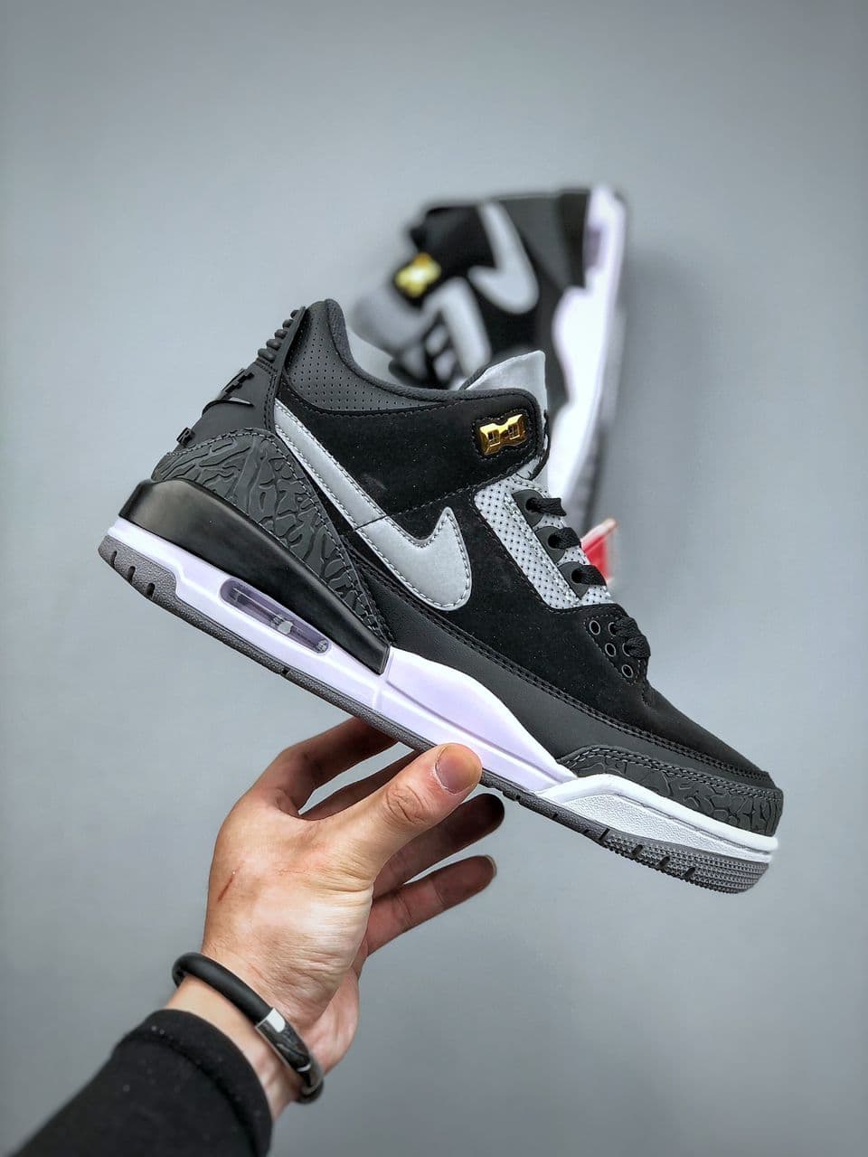 Air Jordan 3 Retro Tinker SP Black Cement