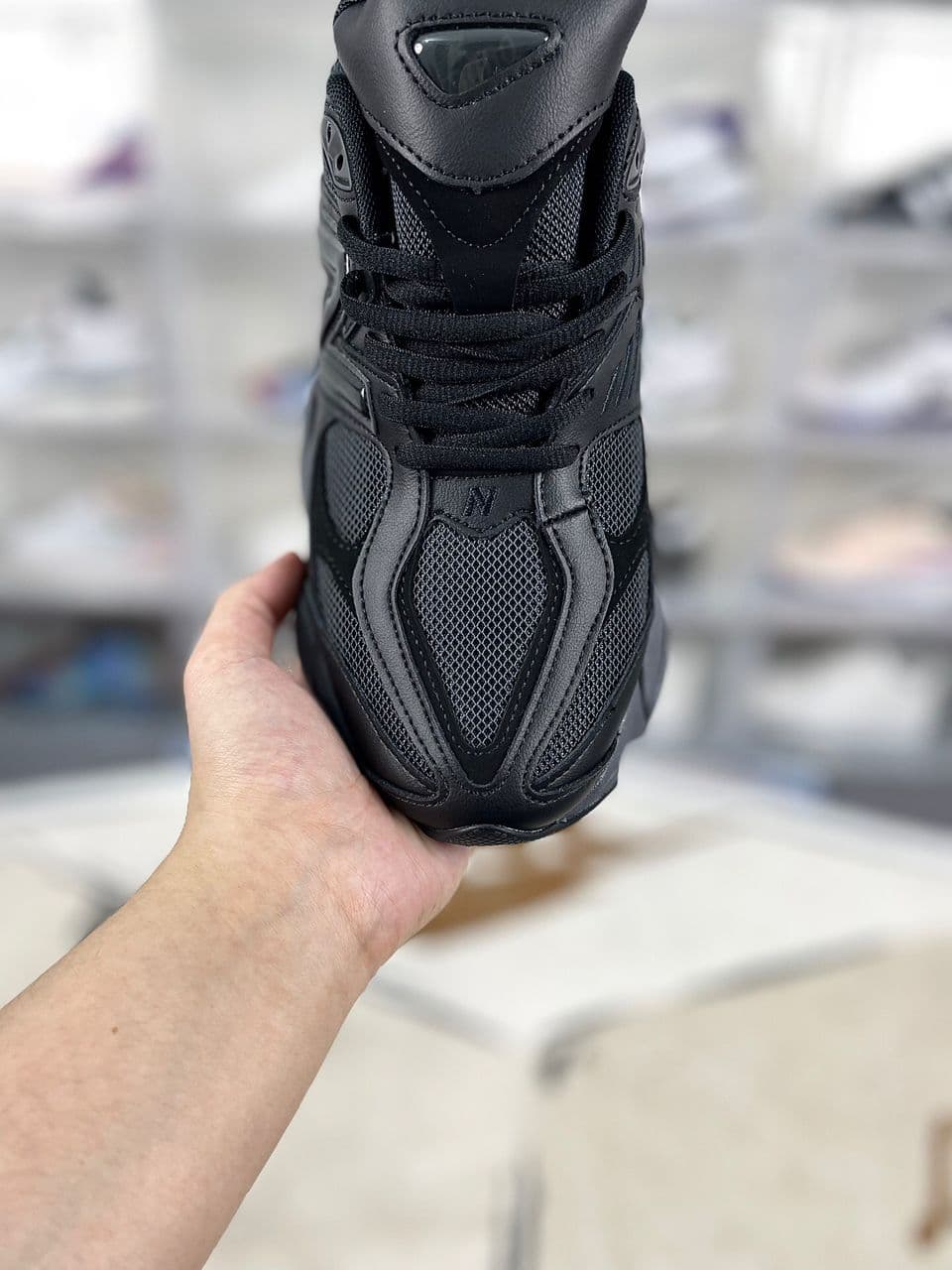 New Balance 9060 Black Grey Sneakers .