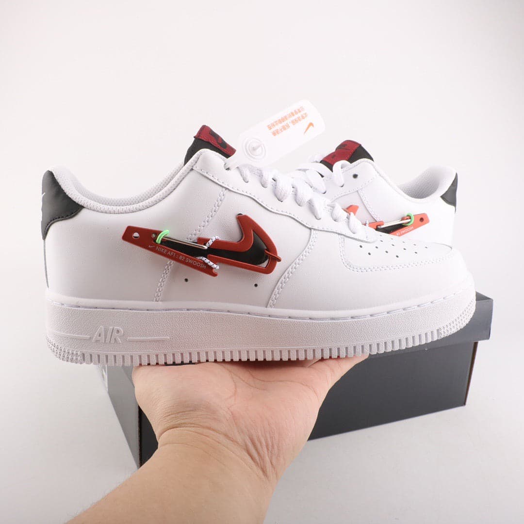 Nike Air Force 1 Low Carabiner Swoosh Red