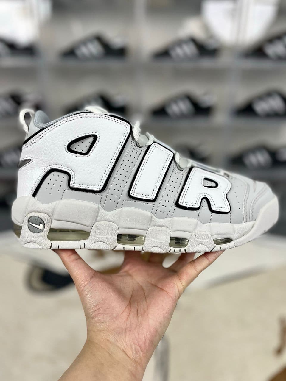Nike Air More Uptempo White .