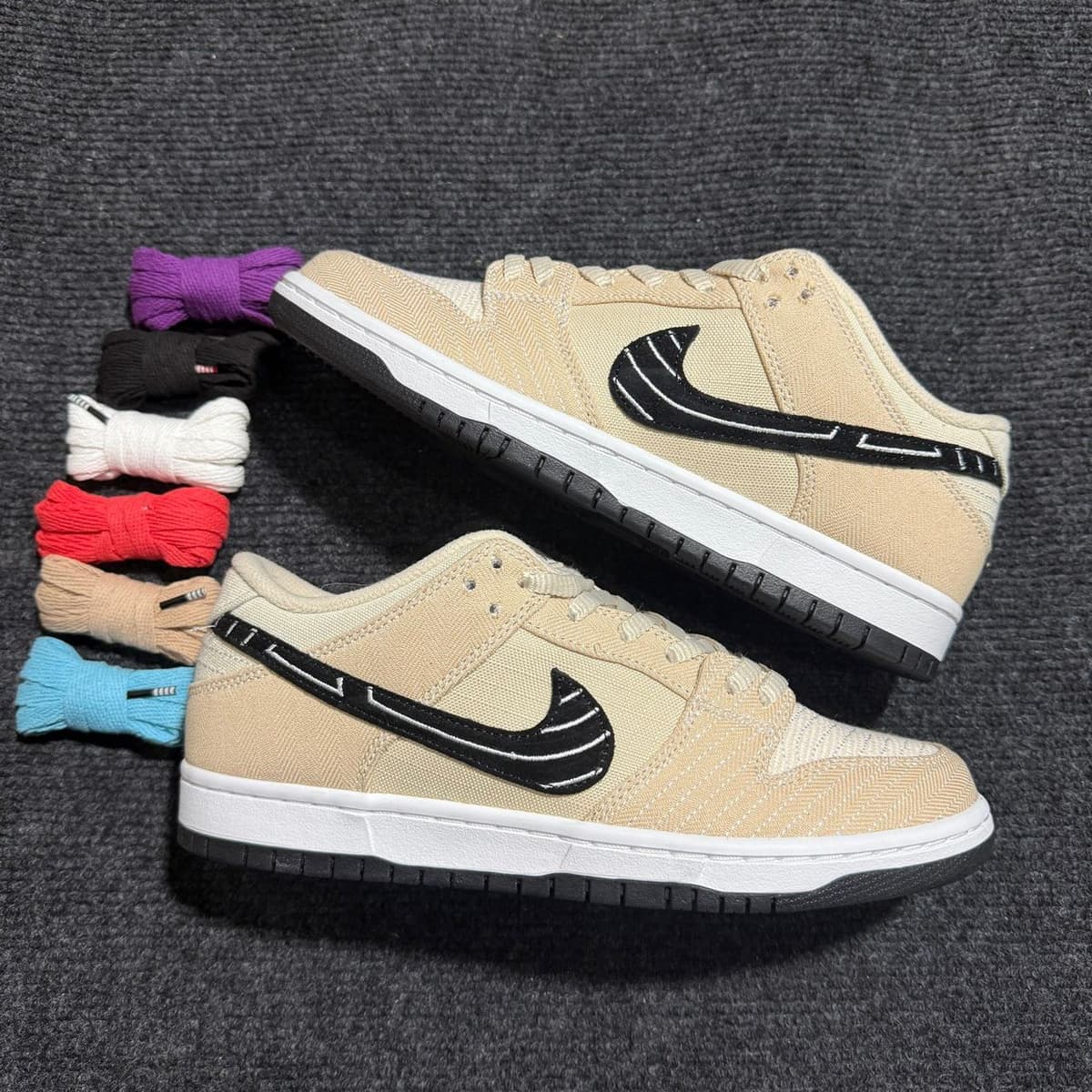 Nike SB Dunk Low x Albino & Preto "Pearl White"
