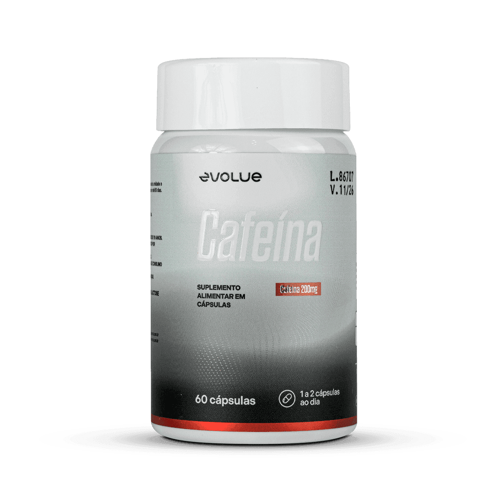 Evolue Cafeína 400mg 60 Cápsulas