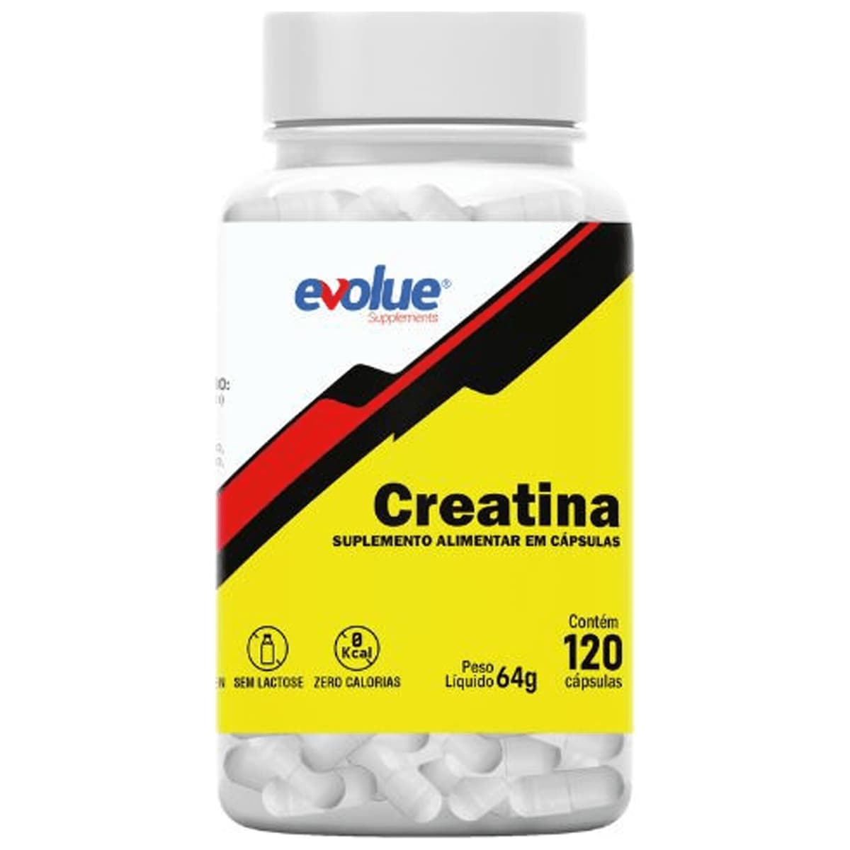 Evolue Creatina 120 Cápsulas